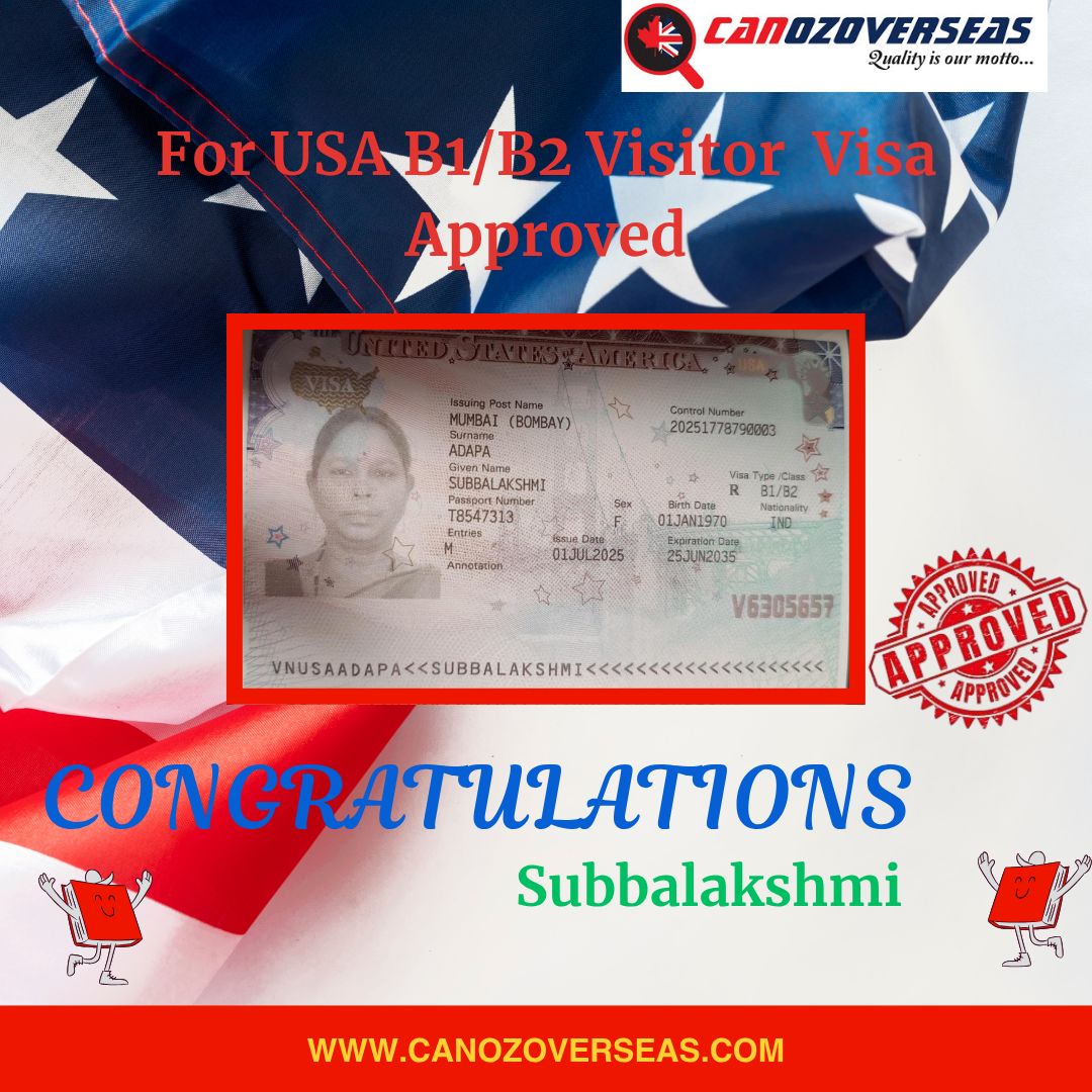 USA B1/B2 Visa